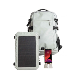 High-Quality Waterproof Anti-Theft Camping Hiking Backpack with USB Solar Charger