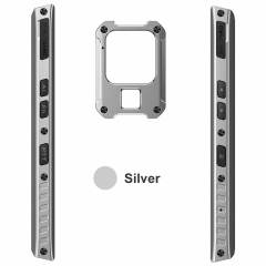3 Colors DIY Metal Armor for CONQUEST S16 IP68 Waterproof Rugged Phone Red/ Silver/Golden Color