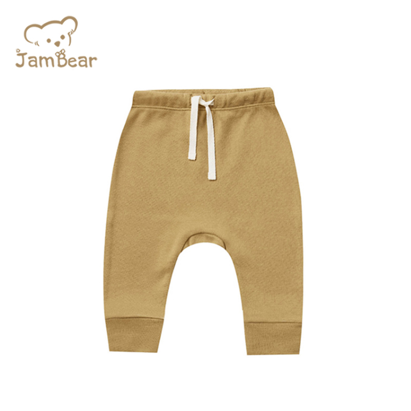 JamBear Organic baby jogging Short Pants Natural Organic Cotton toddler jogging sets eco friendly children Jogger pants