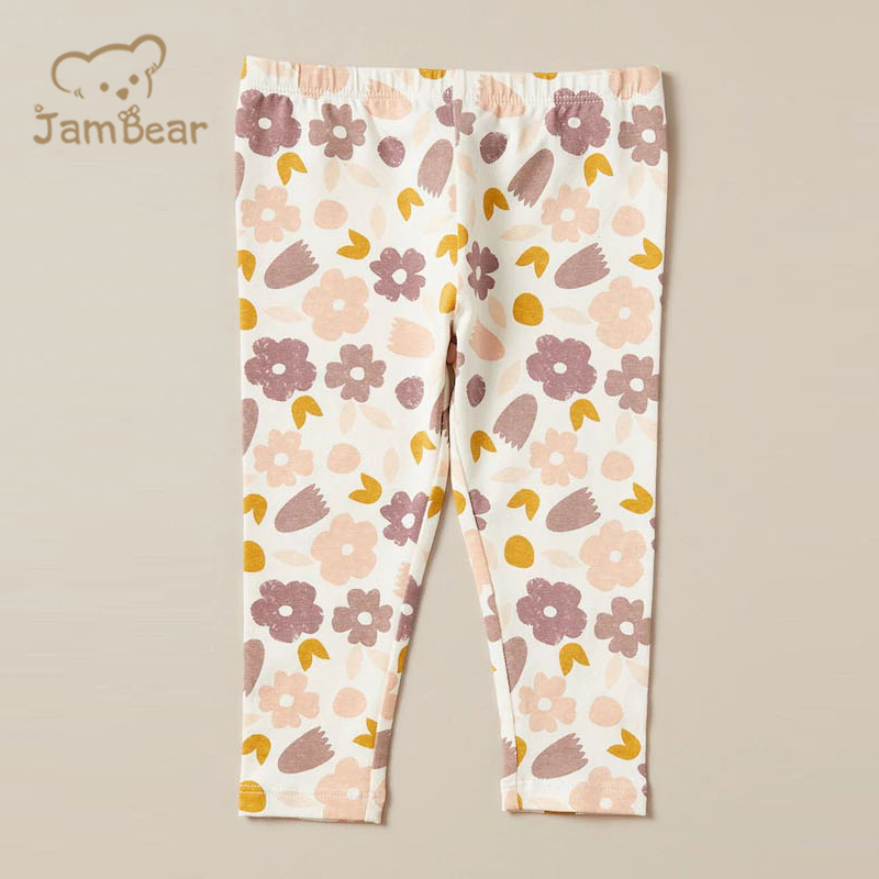 Print baby organic cotton leggings sustainable eco friendly organic leggings organic baby leggings baby pant