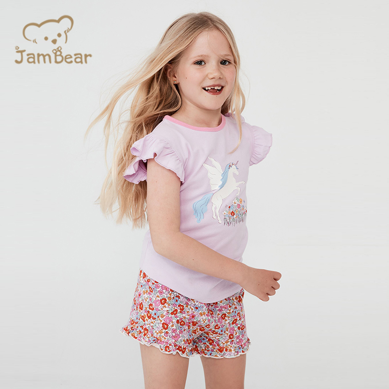 Organic bamboo two piece sleepers eco friendly kids bamboo pajama sustainable pajamas bamboo children kids pyjamas sleepwear