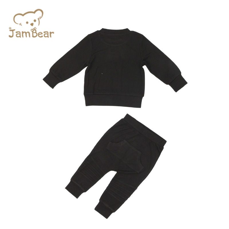 Baby bamboo pajamas lounge wear set for kids 95% bamboo 5% spandex jersey 240gsm kids bamboo pajama