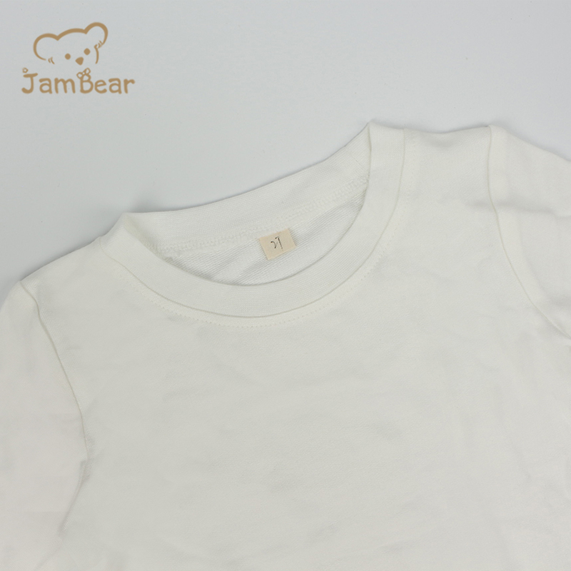 Baby pajamas long sleeve child pajamas bamboo 95% bamboo 5% spandex jersey 200gsm bamboo pajamas infant pyjamas