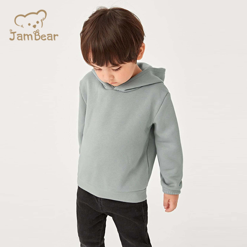Organic Bamboo Fabric For Hoodies Eco Friendly Baby Hoodie Sustainable Toddler Casual Hoodie