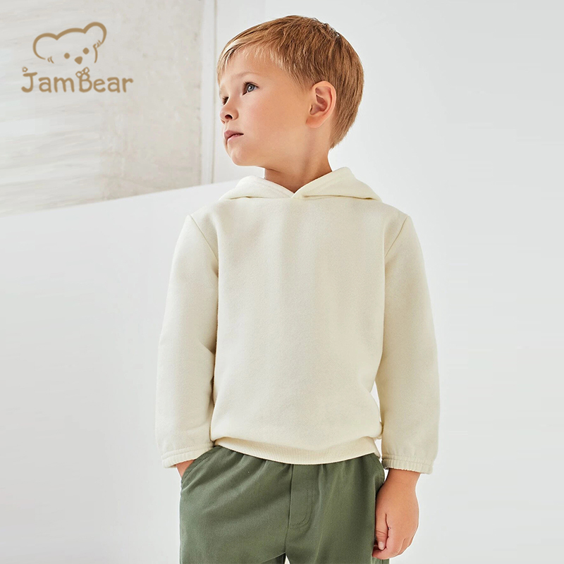 Organic Bamboo Fabric For Hoodies Eco Friendly Baby Hoodie Sustainable Toddler Casual Hoodie