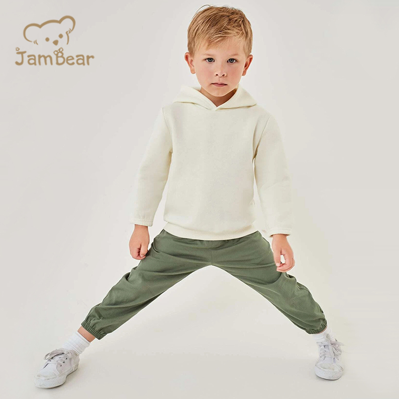 Organic Bamboo Fabric For Hoodies Eco Friendly Baby Hoodie Sustainable Toddler Casual Hoodie
