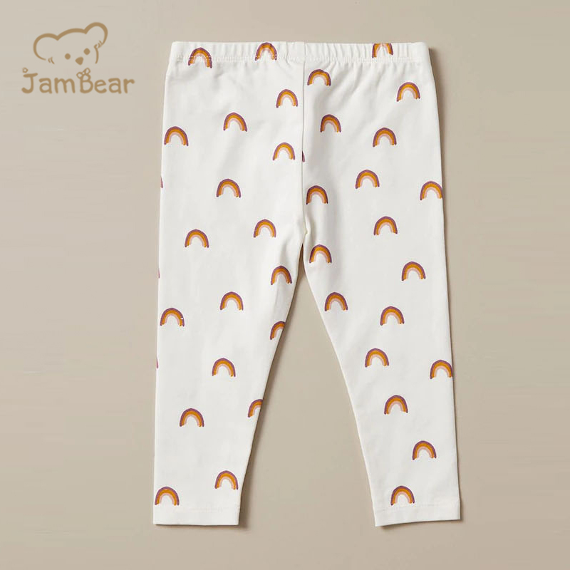 Print baby organic cotton leggings sustainable eco friendly organic leggings organic baby leggings baby pant
