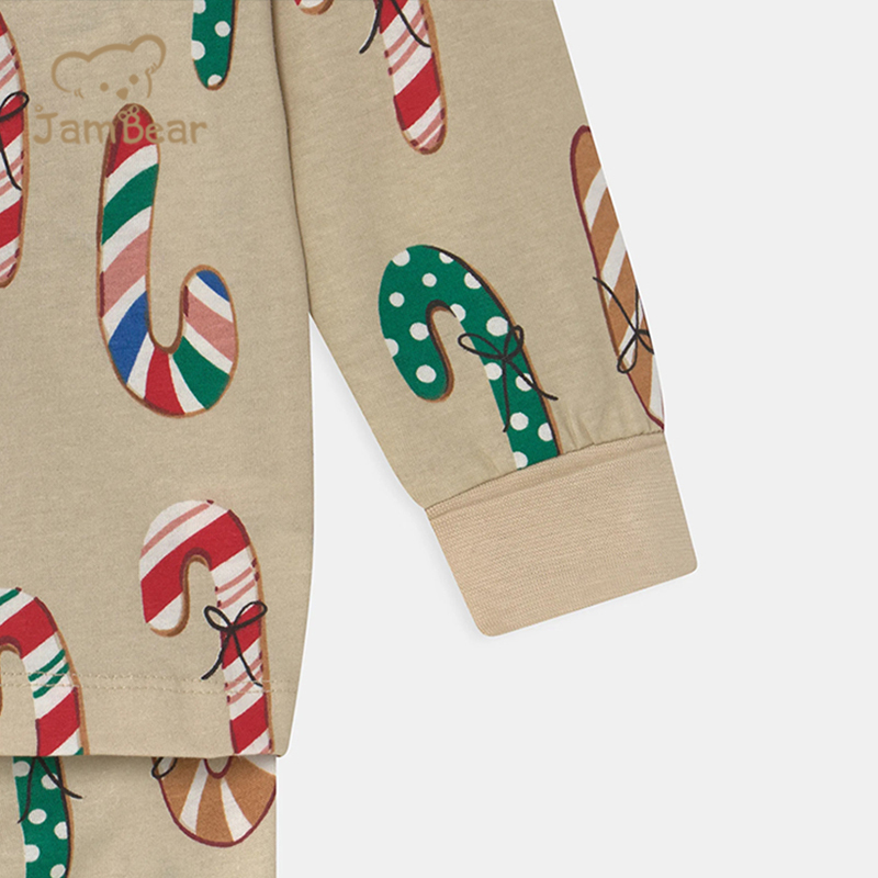 100% Organic cotton Christmas kids pajamas eco friendly christmas pyjamas kids sustainable children pyjamas