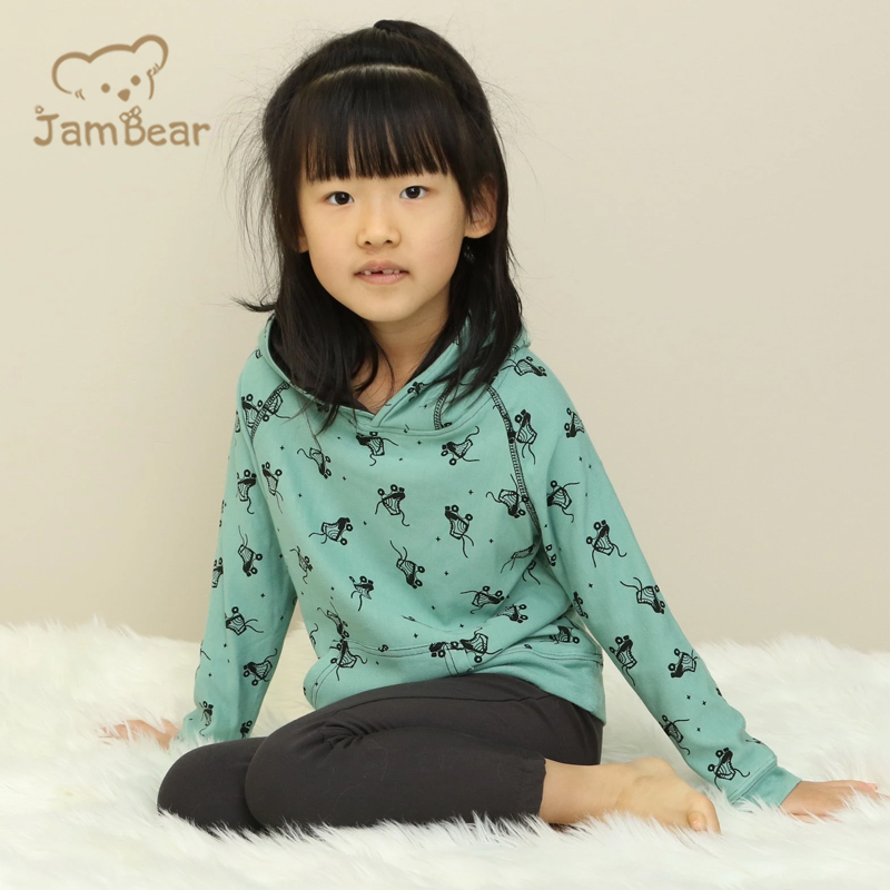 Organic Children Hoodie Sustainable Kids Pullover Hoodies Organic Cotton Hoodie Children