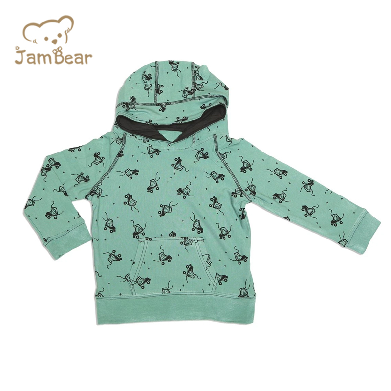 Organic Children Hoodie Sustainable Kids Pullover Hoodies Organic Cotton Hoodie Children
