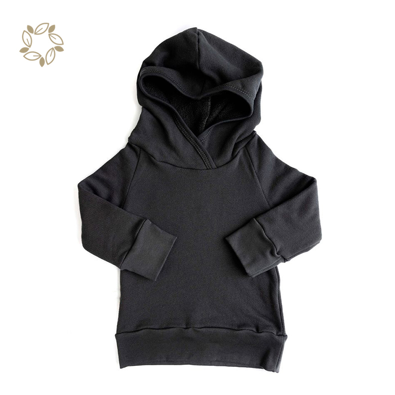 kids logo hoodie Organic Cotton children hoodies sweatshirts boys Sweat Sweater Blank Sustainable Hoodies Kids