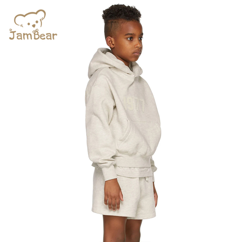 Organic cotton hoodies kids sustinable kids custom hoodie printed eco friendly children hoodie
