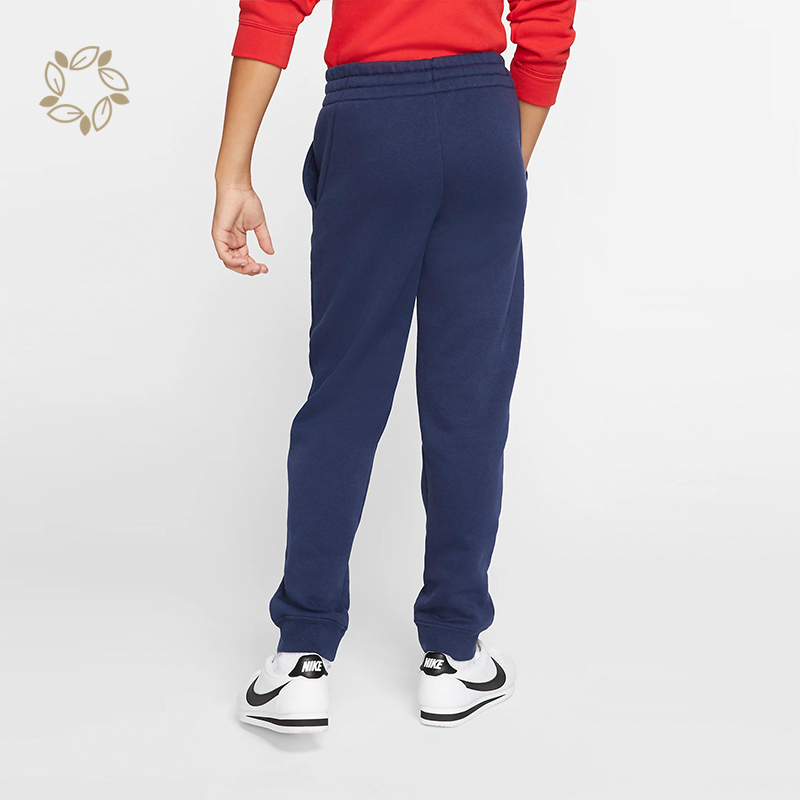 Organic bamboo child sweatpants eco friendly fleece kid joggers sustainable sweatpants for kids