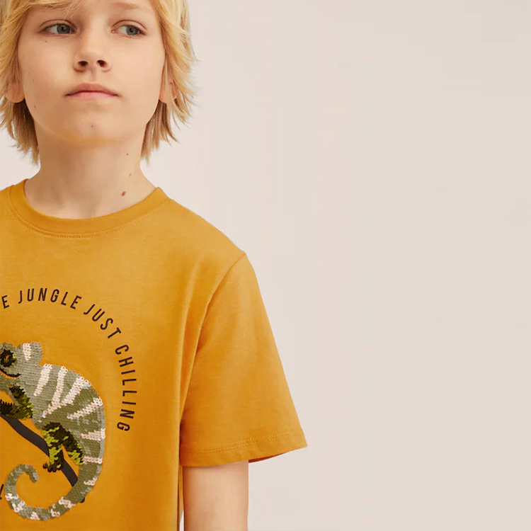 Kids t shirt Kids Organic Cotton TShirts Cotton printed T-shirt organic baby clothes short sleeve children t-shirt
