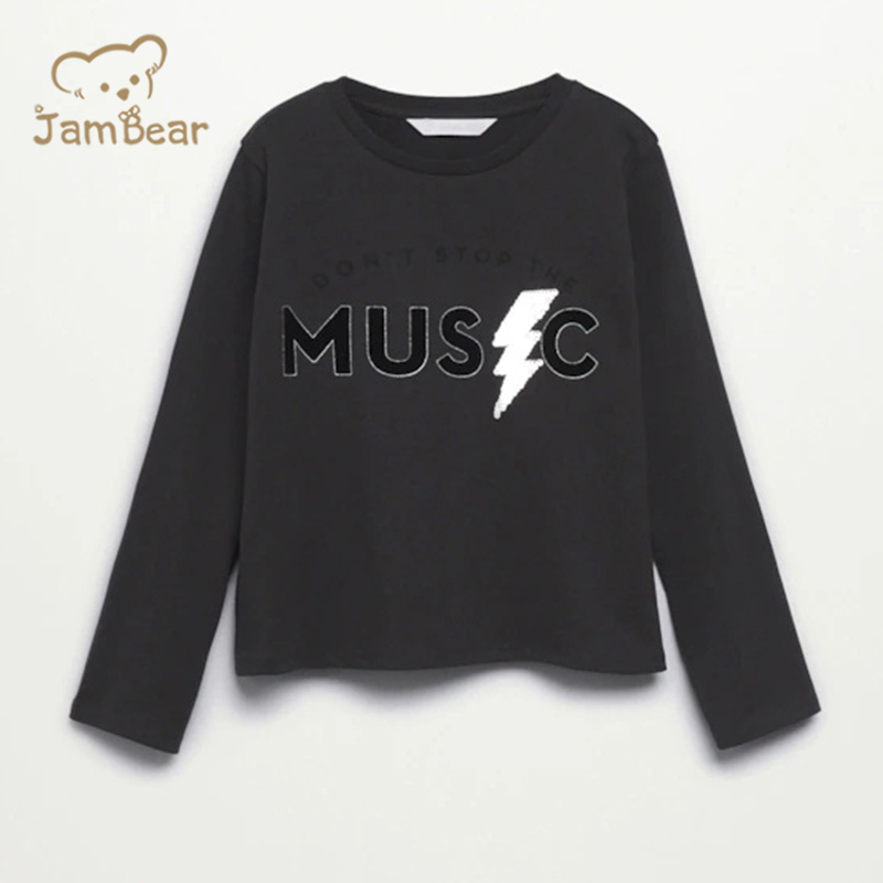 Sustainable Boy T Shirts 100% Cotton Print Organic Baby t Shirt Eco Friendly Toddler Tshirt