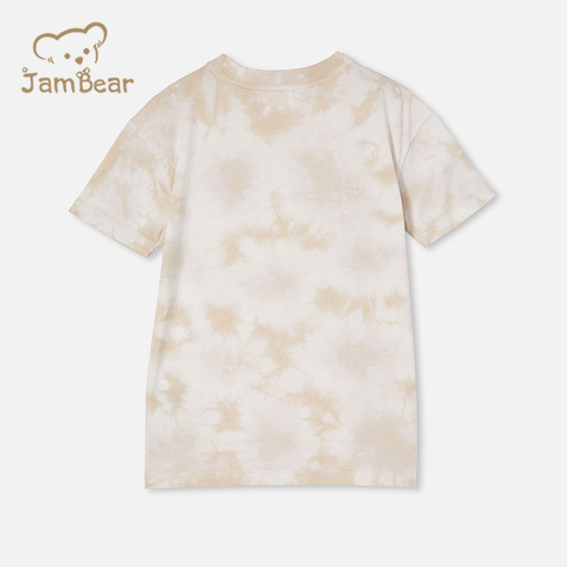 Organic cotton kids tee shirt tie dye tshirt kids sustainable t shirt kids eco friendly