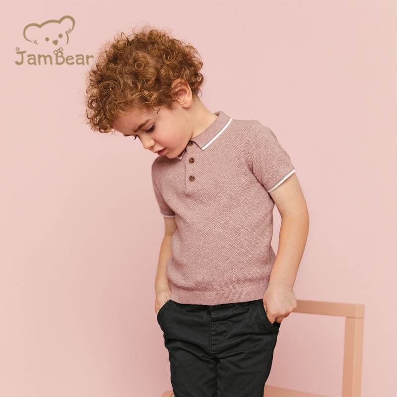 Sustainable kids polo shirt organic cotton polo shirts for kids eco friendly children polo t shirt