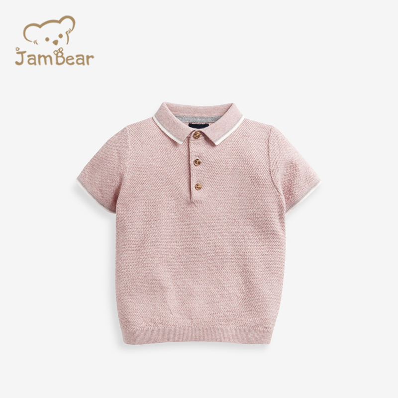 Sustainable kids polo shirt organic cotton polo shirts for kids eco friendly children polo t shirt