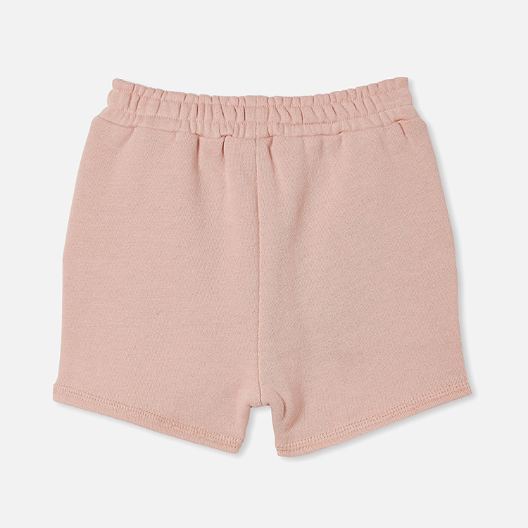 Organic Fleece toddler Shorts organic cotton children short sweatpants Sustainable baby girl shorts