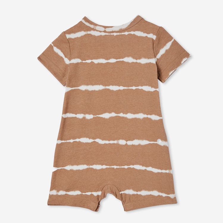 Short Sleeve baby Romper short sleeves jumpsuit toddler onesie Custom printed baby knitted romper