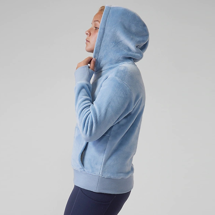 Terry cloth hoodie for child solid color children hoodies Organic cotton baby hoodie with pocket Kids custom hooded Sweatshirt