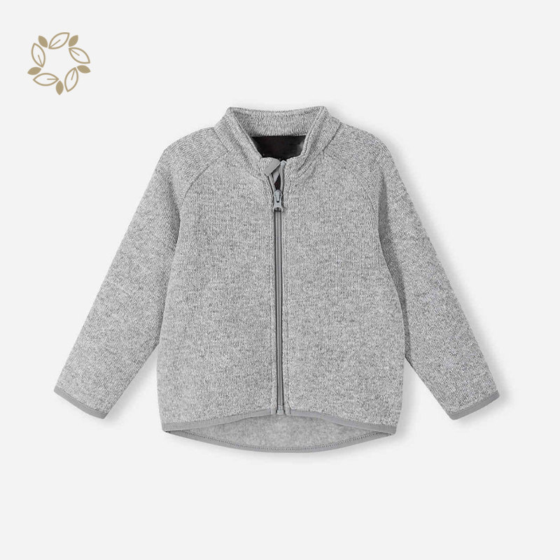 Organic cotton toddler zipped pullover and sweatpants eco friendly toddler 2 piece clothes kids zip sweatshirt and jogger