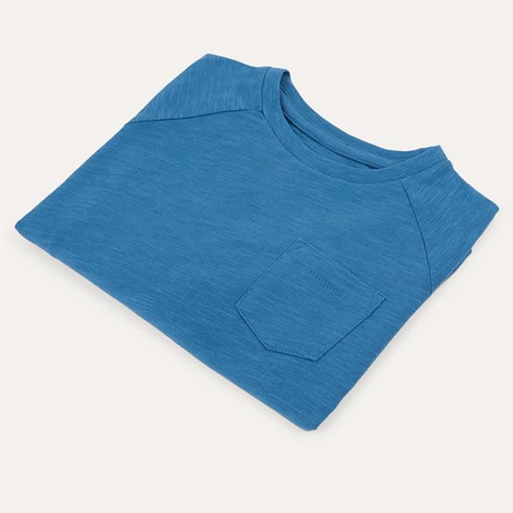 Organic cotton jersey children tee eco friendly Kids t shirt crewneck Tshirt girls custom children top