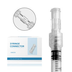 Factory price disposable plastic connector for luer lock syringe