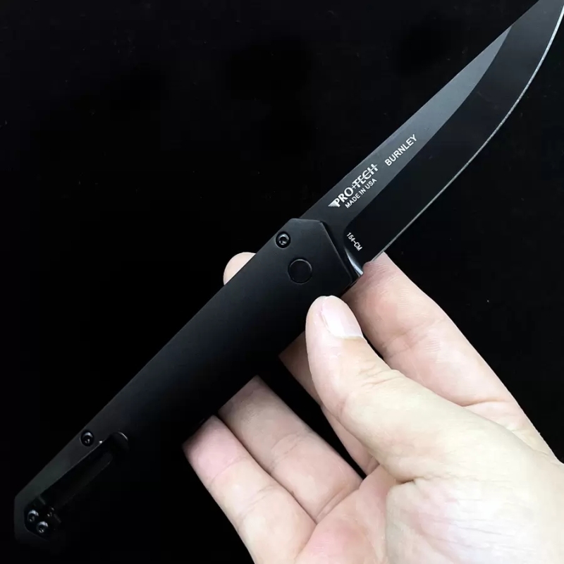 WHOLESALE !! SHIP FROM CHINA !! Pro-Tech 154CM Steel Blade Aluminum Handle Tactical Camping Assisted Automatic Folding Pocket Knife Edc