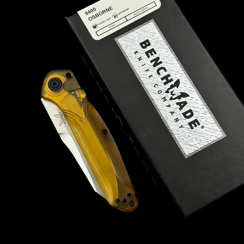 WHOLESALE !! SHIP FROM CHINA !! BENCHMADE 9400 S30V STEEL BLADE T6-6061 ALUMINIUM HANDLE AUTOMATIC ASSISTED FOLDING POCKET KNIFE