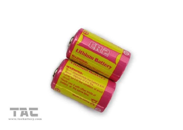 CR2 3.0V LiMnO2 Primary Lithium Battery For GPS Security System