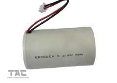 LiSOCl2 Battery ER26500 ERC 3.6V 9000mAh with Stable Operation Voltage