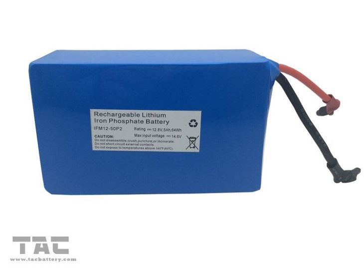Rechargeable Lithium Iron Phosphate Battery Pack 12.8V 5Ah For UPS