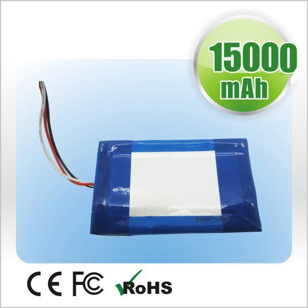 Lithium Polymer Battery For Table PC 1.6ah 3,7V 0850110 Charge And Discharge 0.5C
