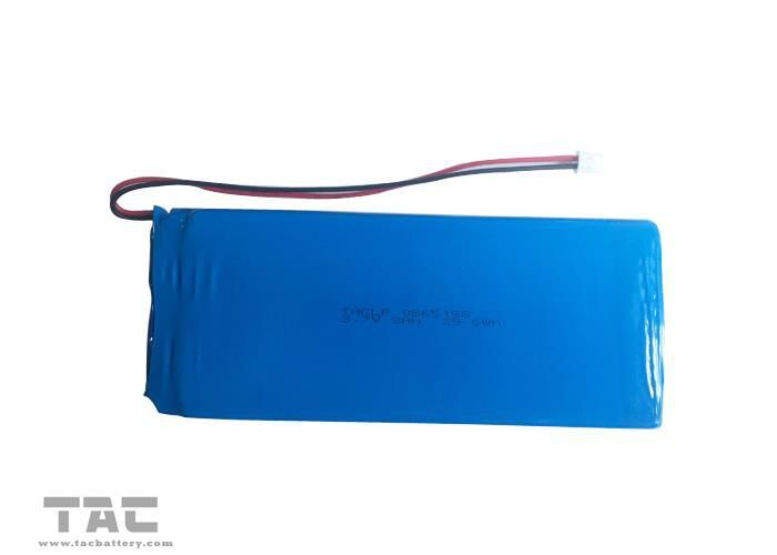 Lithium Ion Polymer Battery With pcb \ wire \connector 7V 8000MA