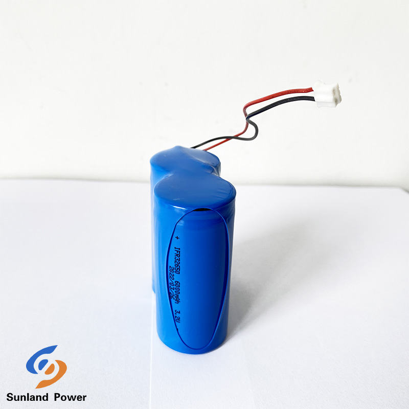 pasture Solar Powered Electric Fence Energise Lithium ion Battery 12AH 3.2V 32700 Cell 1S2P structure