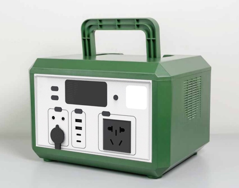 Portable Power Station 600W Outdoor Solar Generator Mobile Lithium Battery Pack