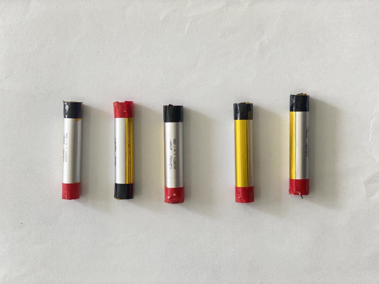 3.7V 400mAh Lithium Battery Max Continuous Discharge Current 3A ≥300Cycle Times Apply For E-Cigarette