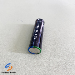 Non Rechargeable 1.5V 14500 / 14505 AA 3000mAh Lithium Battery With UL1642 For Keypad