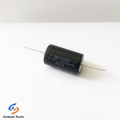 Wide Temperature Non Rechargeable 3.6V ER14250 1200mAh LiSOCl2 Battery for Rain Detector