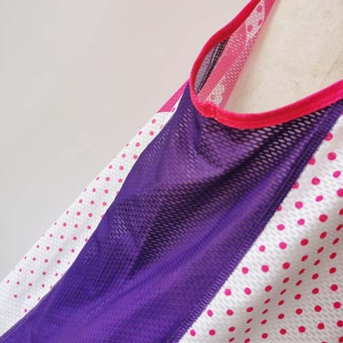 Custom made lightweight mesh running gym fitness singlet tanktop vest