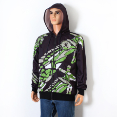E-commerce Dropshipping hoodies Black full zipper hoodies