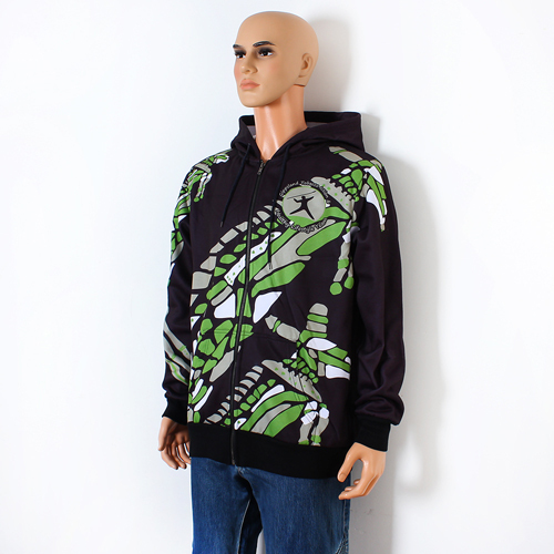 E-commerce Dropshipping hoodies Black full zipper hoodies