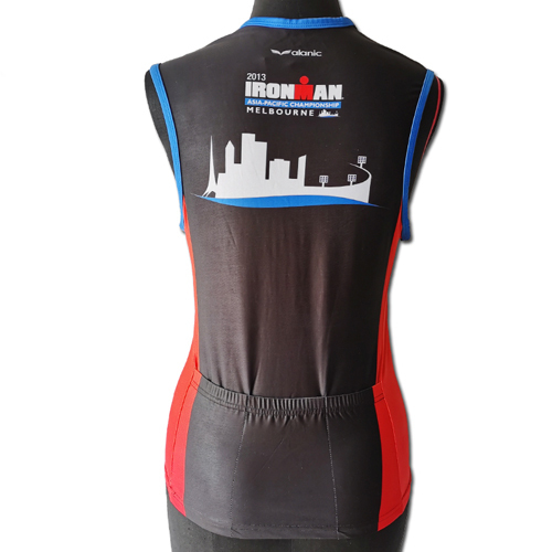 Customized Full Sublimation Cycling Children's Vest