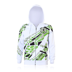 E-commerce Dropshipping hoodies White full zipper hoodies