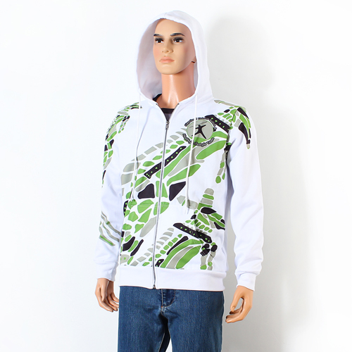 E-commerce Dropshipping hoodies White full zipper hoodies