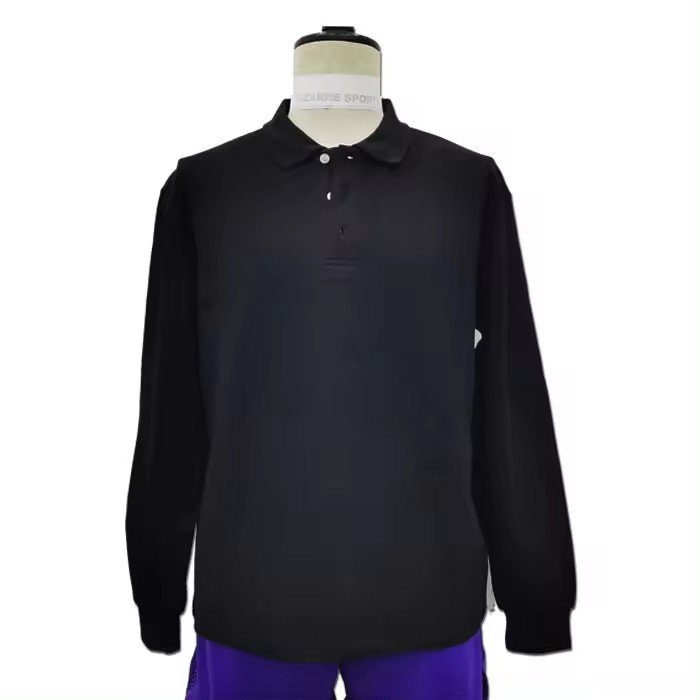 Custom Breathable cotton long sleeve Men's Rugby shirts online-customized rugby team wear manufacturer near.