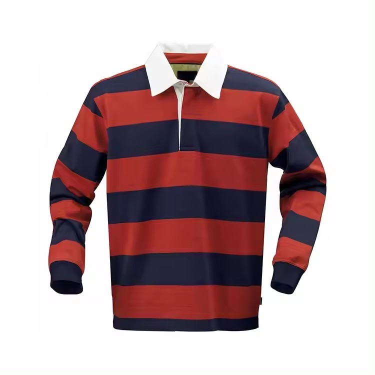 Professional Rugby Jersey Customized long sleeve Rugby Polo Jersey Rugby team wear in Bizarre Sports.