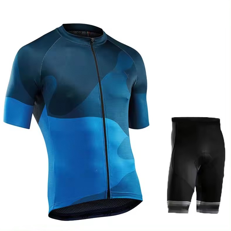 Customize Men's Cycling Bike Jersey Men Wear Bib Shorts Set Clothing Custom Cycling team Jersey