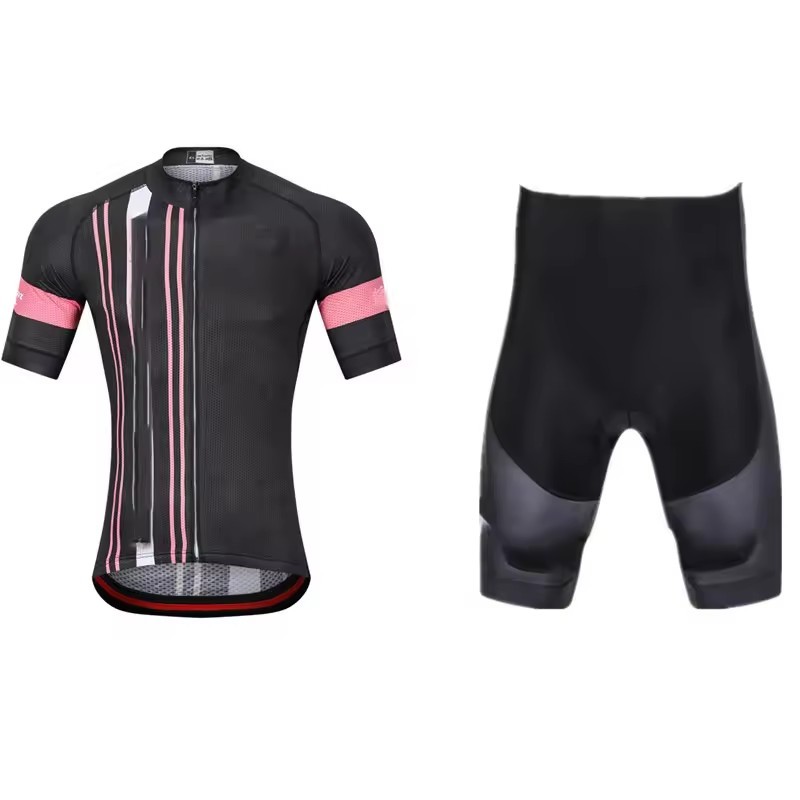 Wholesale Quick Dry Men‘s Cycling Shirt Custom Pro Short Sleeve Bike Clothing Shirt Bicycle Apparel